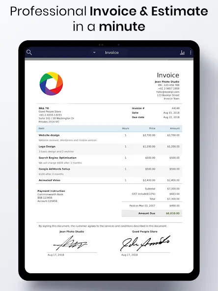 Invoice Maker & Estimate App screenshot 15