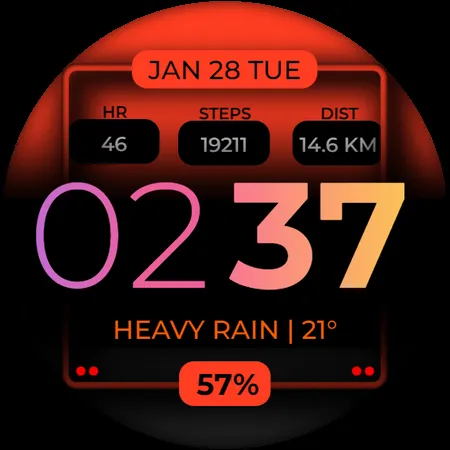 Watch Face WF124 screenshot 4