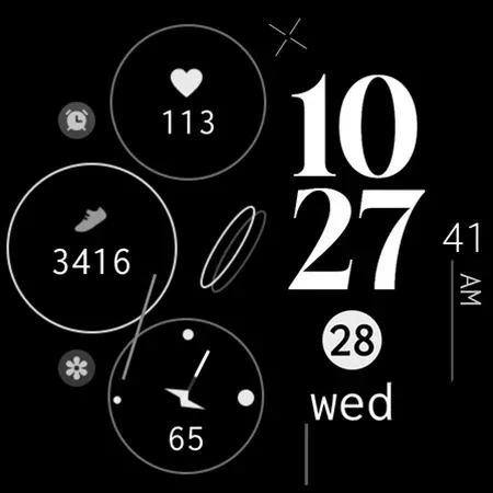 Dream 139 simple watch face screenshot 9