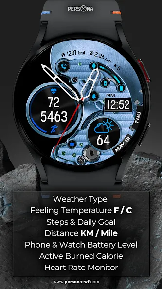 PER53 Hybrit Watch Face screenshot 19