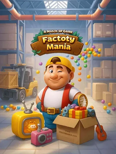 매치 3D 트리플: 팩토리 매니아 screenshot 9