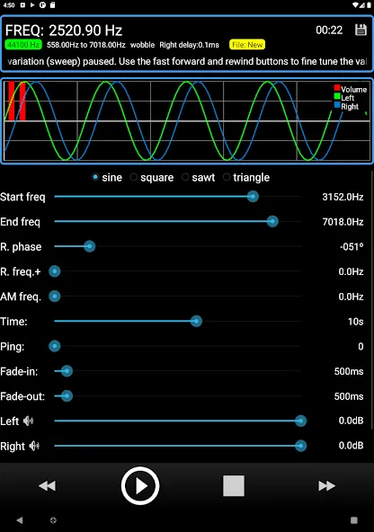 Frequency Sound Generator screenshot 19