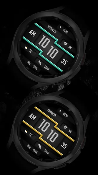 DADAM49: Minimal Watch Face screenshot 2