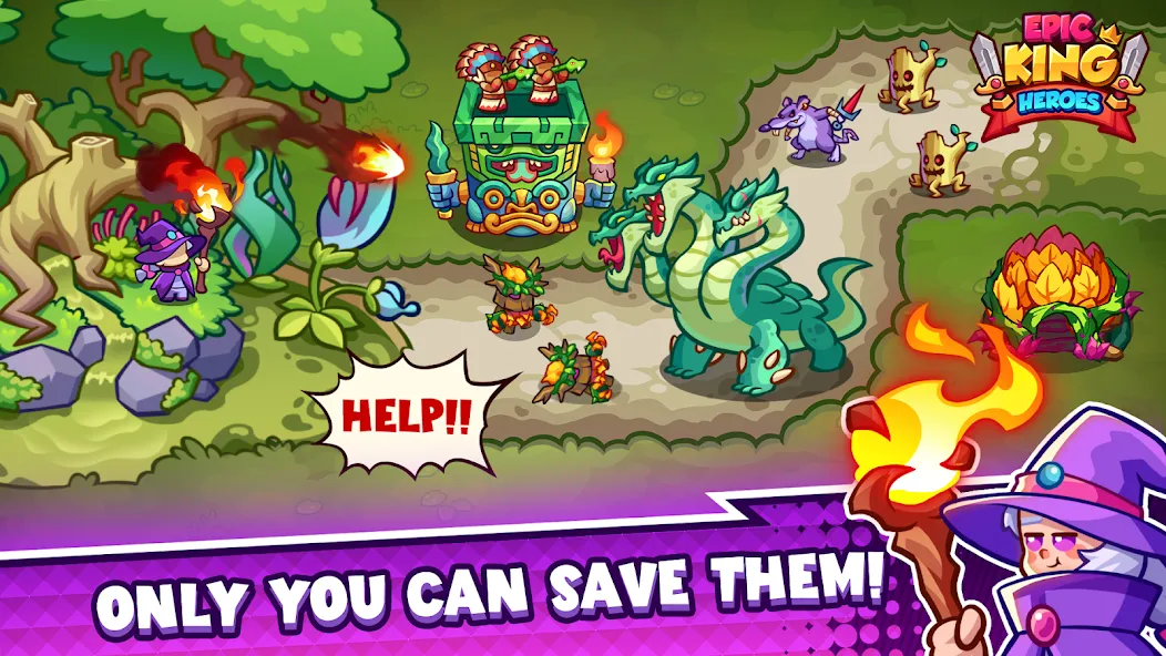 Epic King Heroes: Classic TD screenshot 5