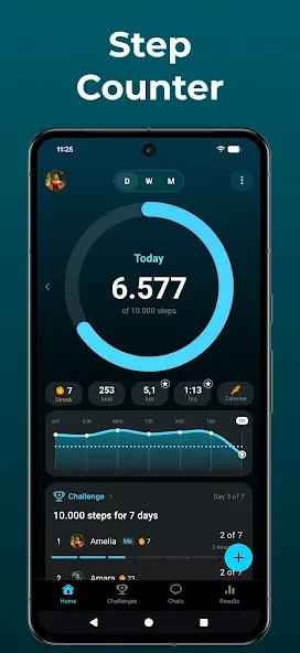 StepsApp – Step Counter screenshot 1