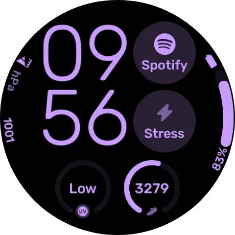 Infocenter - WearOS Watchface screenshot 7