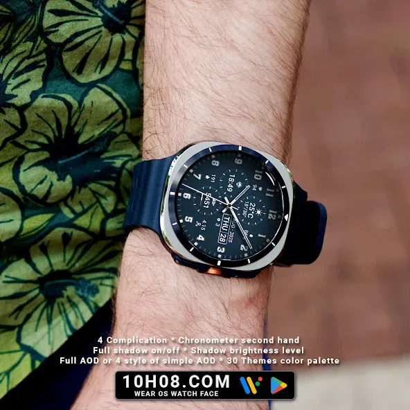 Watch face 10h08.com #67 screenshot 4