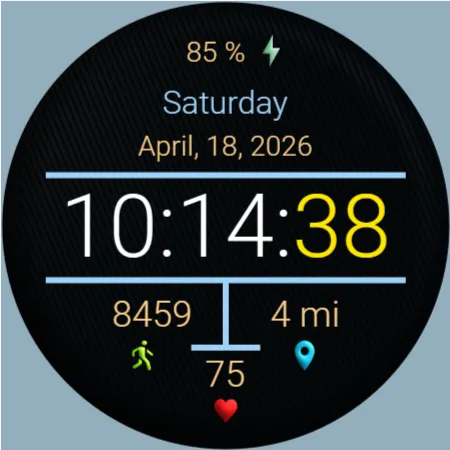 Iris583 Crisp Digital Watch screenshot 29