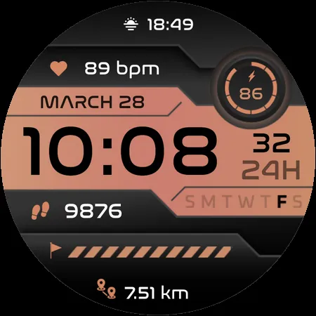 Flux Watch Face screenshot 31