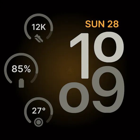 Metropolis Watch Face screenshot 37