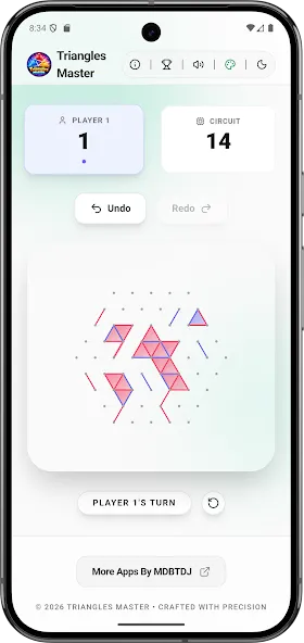 Triangles Master Ai Offline screenshot 16