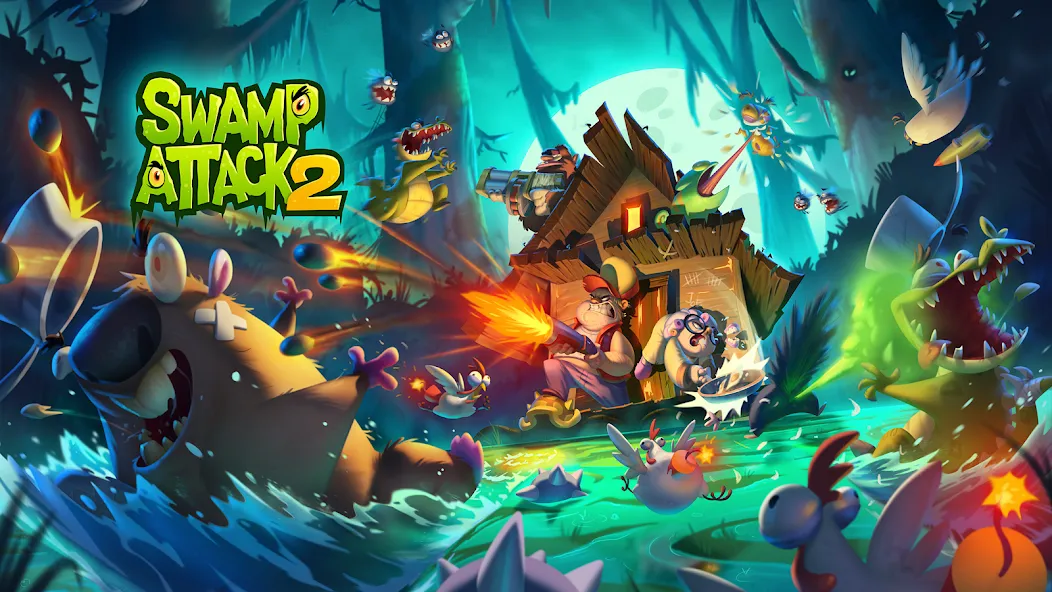 Swamp Attack 2 screenshot 6