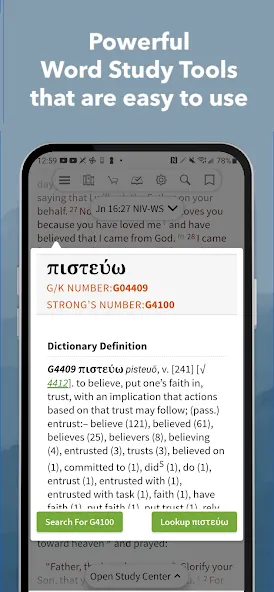 Message Bible by Olive Tree screenshot 5