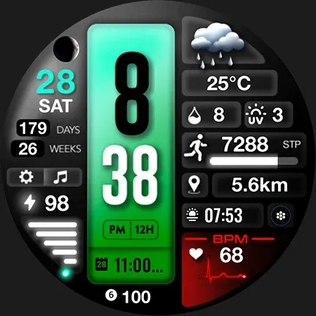 ML2U 268 Watch Face screenshot 31