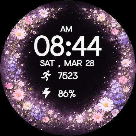 Cute Floral Aesthetic Watch screenshot 23