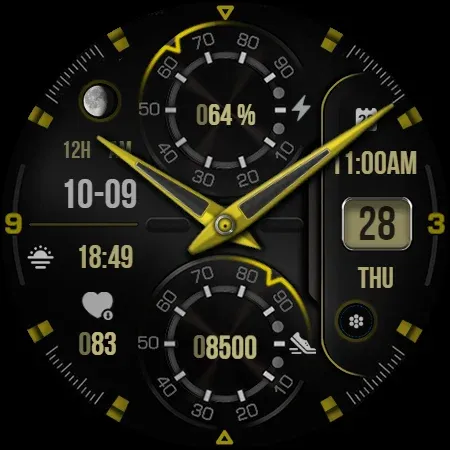 KF158 Watch face screenshot 12