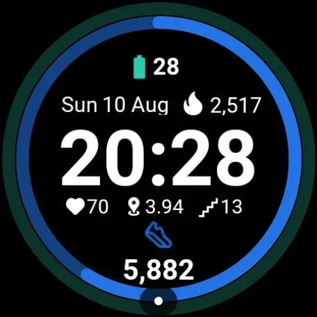 G Fit: Health Watch Face Wear screenshot 13