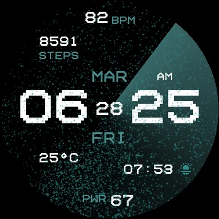 Night Force Watch Face screenshot 10