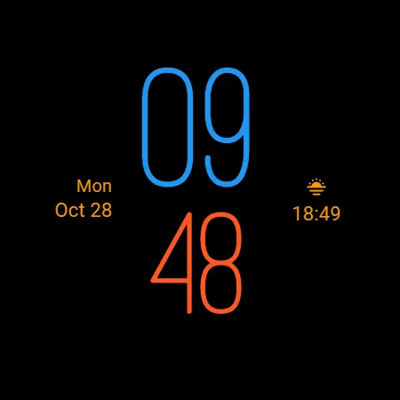 Watchface M6 screenshot 21
