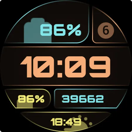 Simple Widget Watch Face v3 screenshot 7