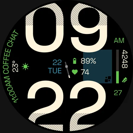 TKS 29 Avant Watch Face screenshot 15