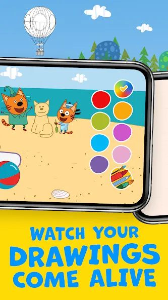Kid-E-Cats: Juego de Colorear screenshot 3