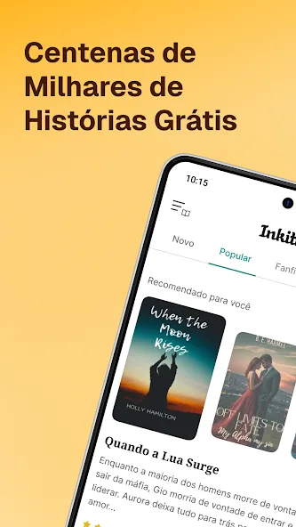 Inkitt: Livros, Romances, Hist screenshot 2