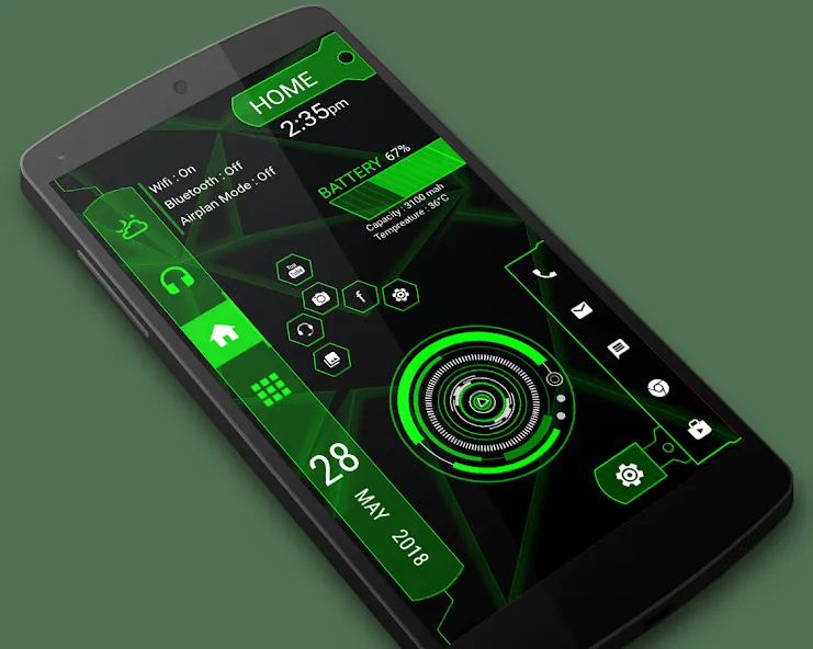 Strip Hi-tech Launcher 2025 screenshot 13