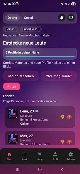 Lunup – Dating & Social App screenshot 8