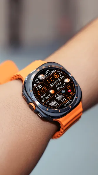 N-SPORT735 Weather Watch Face screenshot 7
