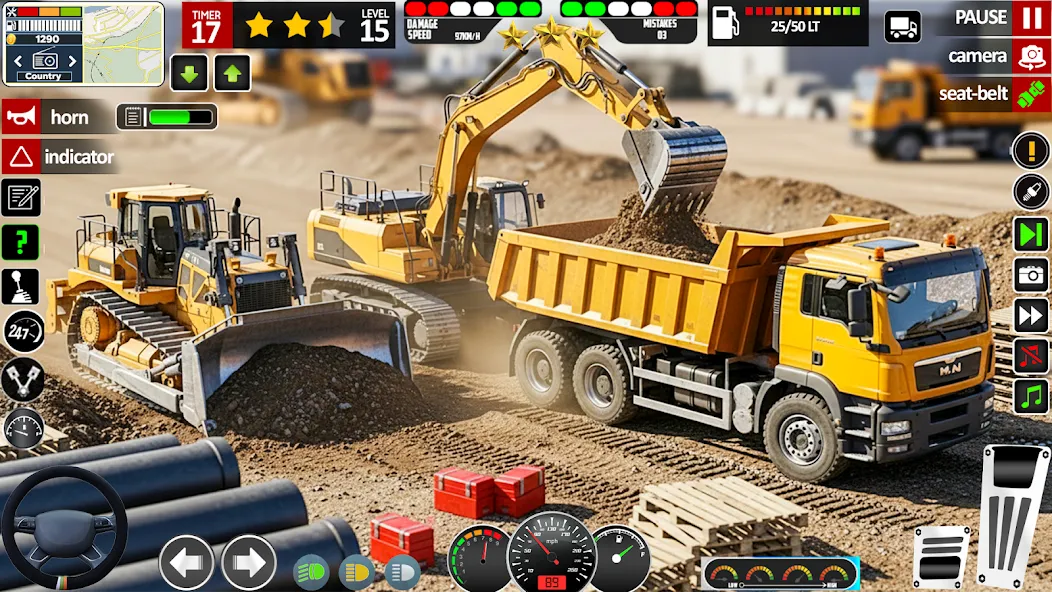 Road Construction 3D JCB Game screenshot 6