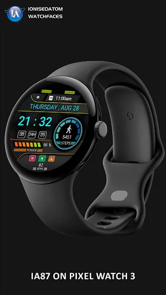 IA87 Digital Watchface screenshot 3