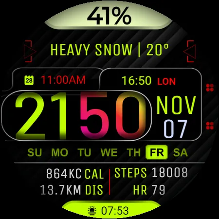 Watch Face WF162 screenshot 9
