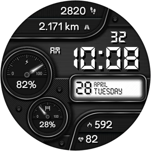 DIGI WAXARAT CTS90 Watch face screenshot 15
