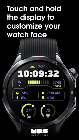 MDS02 Digital Watch Face screenshot 3