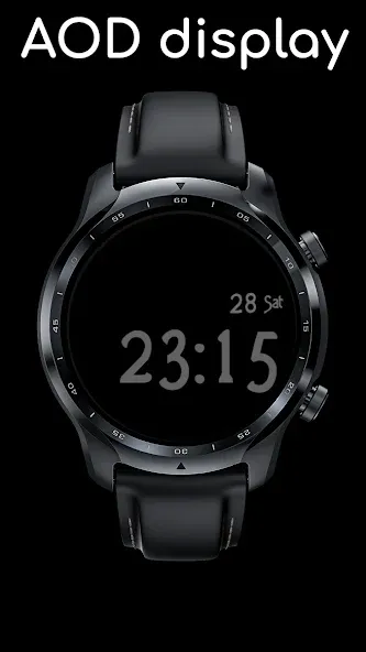 Ccwf022 Digital Watch Face screenshot 3