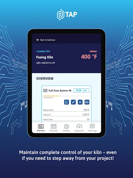 TAP Kiln Control Mobile screenshot 10