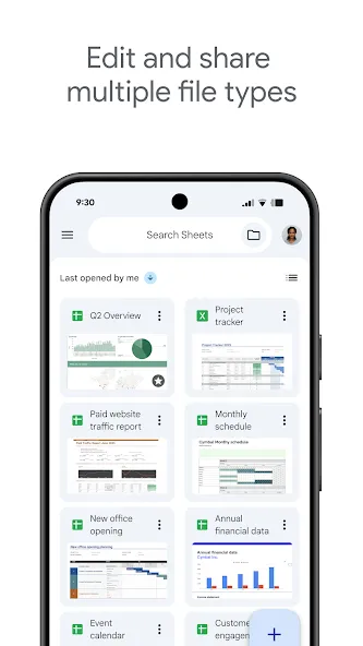 Google Sheets screenshot 3