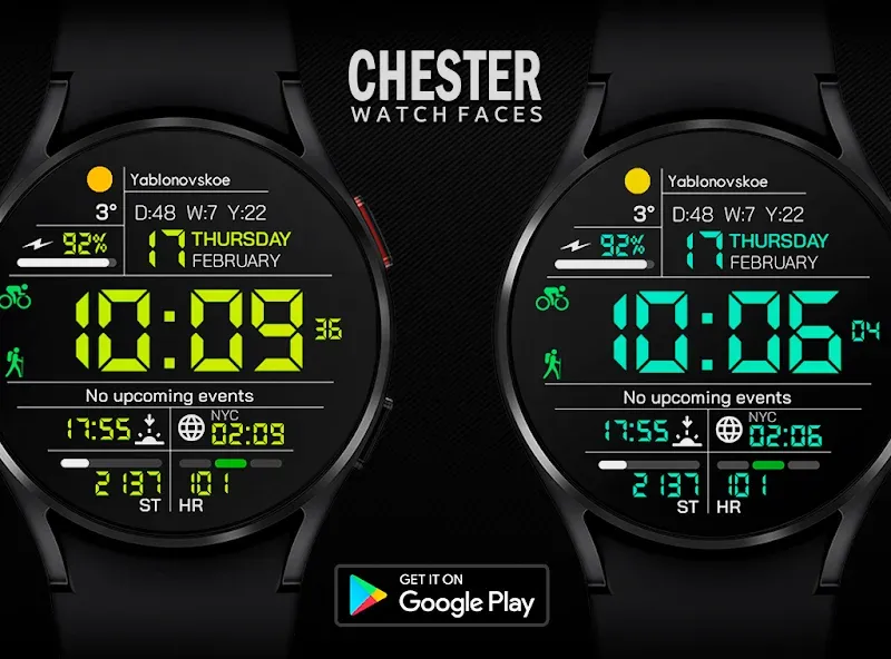 Chester inform LCD screenshot 1