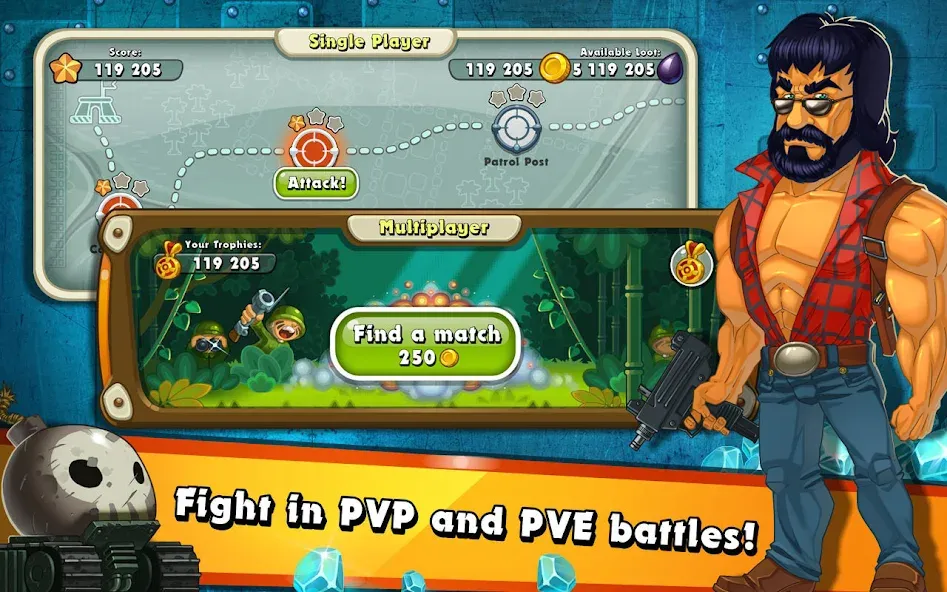 Jungle Heat: War of Clans screenshot 9