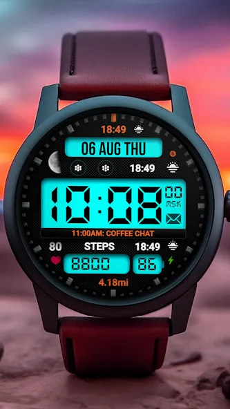 WIN Tactical LCD Digital Face screenshot 3