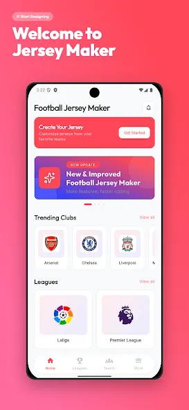 Football Jersey Maker screenshot 1