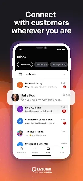 LiveChat - Customer service screenshot 2
