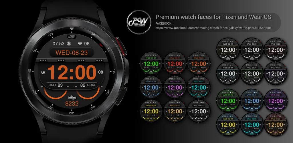 PW36 3D Digital Glow Watch screenshot 1