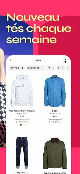 YOOX screenshot 2