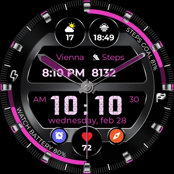 ChronoFlex Watch Face screenshot 6