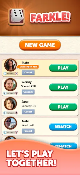 Farkle Dice Roll screenshot 4