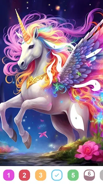 Fantasy Color-Color by Number screenshot 7
