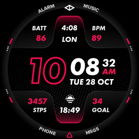 Stratos: Digital Watch Face screenshot 27
