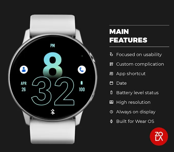 Active Daylight Watch Face screenshot 2